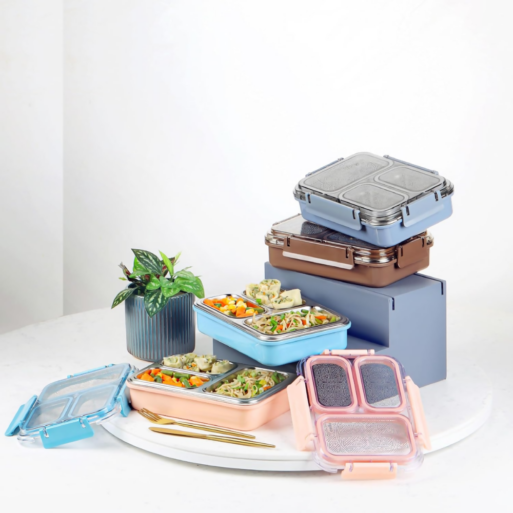 Cello Tri Lunch Insulated Lunch Box | Grocsy