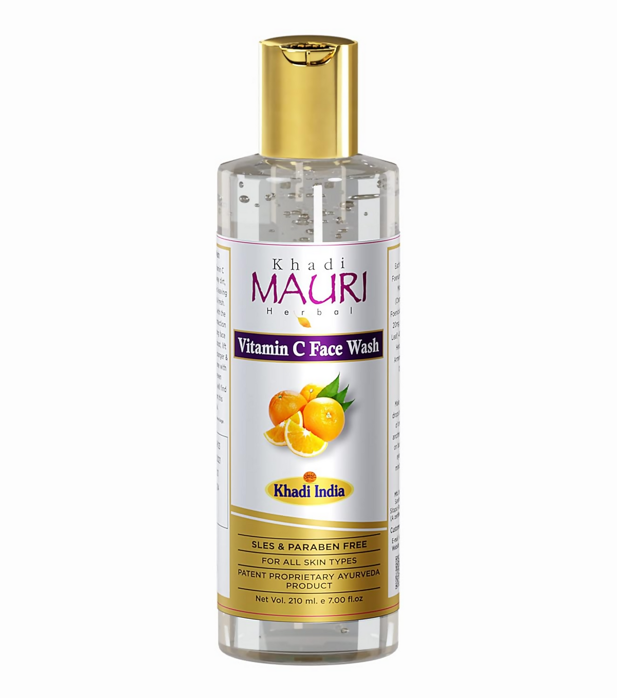 Khadi Mauri Herbal Vitamin C Face Wash | Grocsy