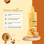 VI-JOHN Saffron Natural Fairness Body Lotion Body Milk with Honey & Almond Deep Nourishment & Radiant Glow For All Skin Types | Grocsy