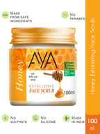 AYA Honey Exfoliating Face Scrub | Grocsy