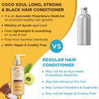 Coco Soul Long, Strong & Black Conditioner | Grocsy