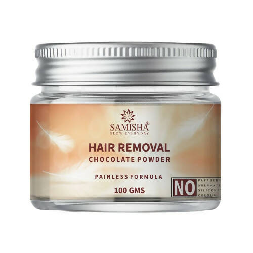 Samisha Organic Chocolate Hair Removal Powder | Grocsy