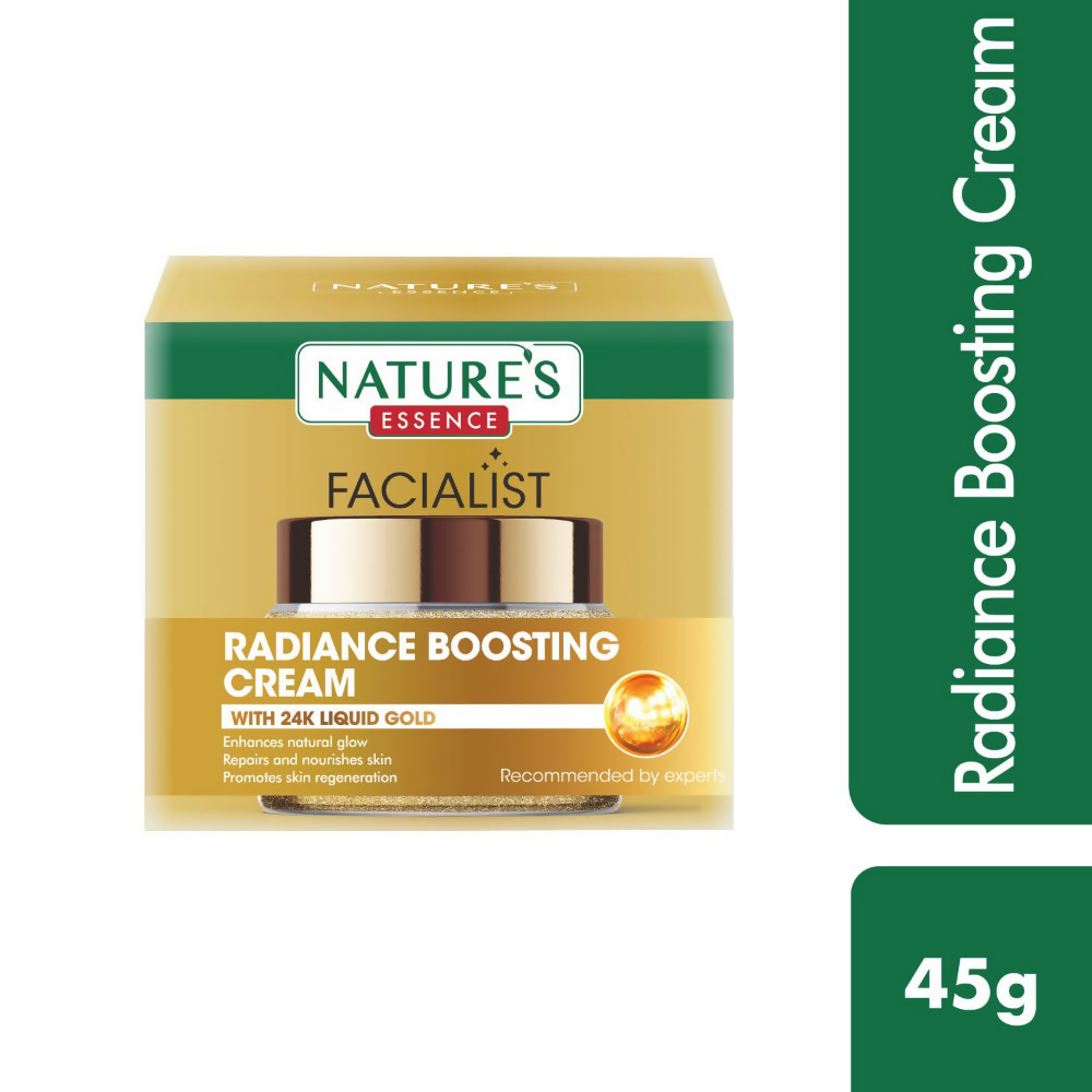 Nature's Essence Facialist Radiance Boosting Cream with 24K Liquid Gold | Grocsy