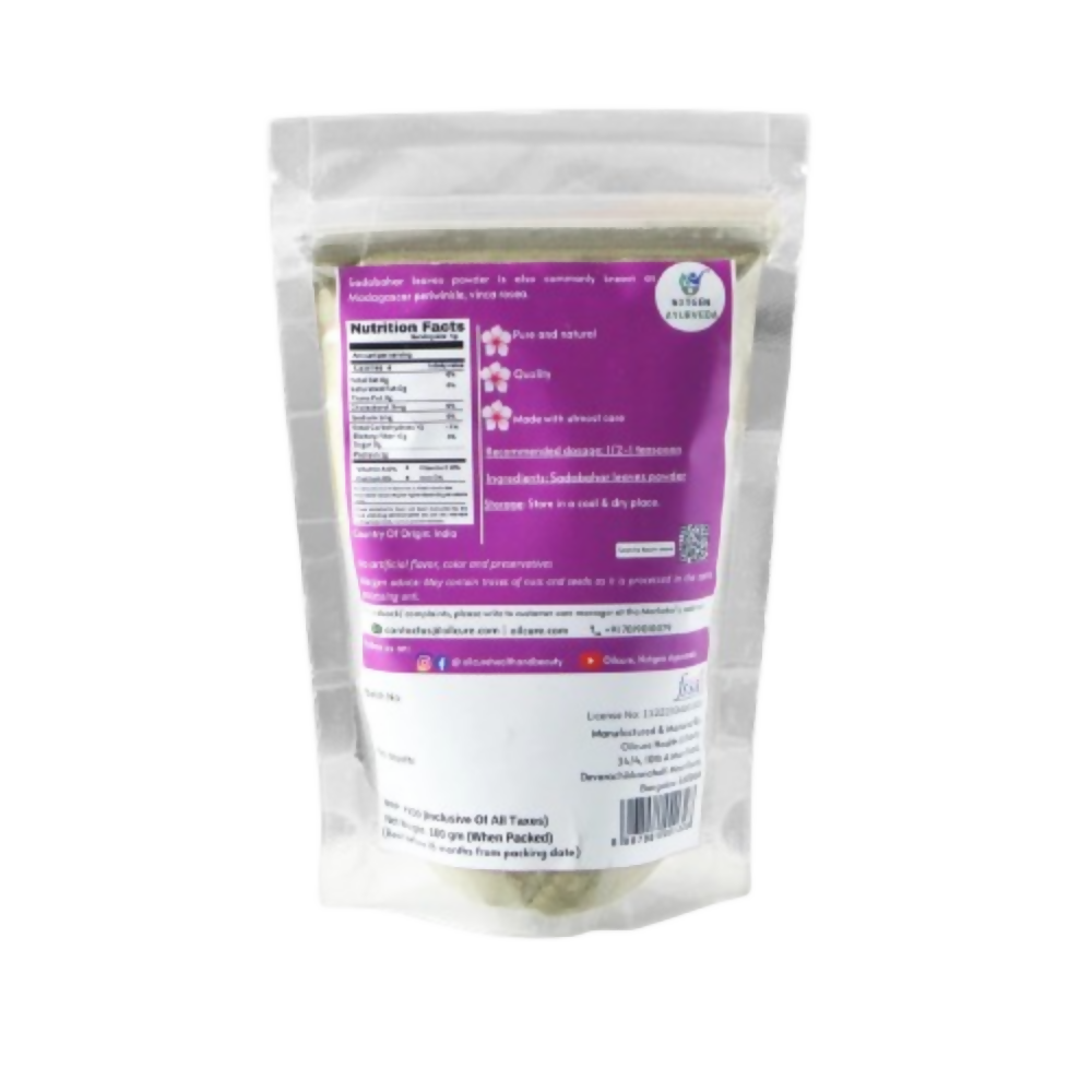 Nxtgen Ayurveda Sadabahar Leaves Powder | Grocsy