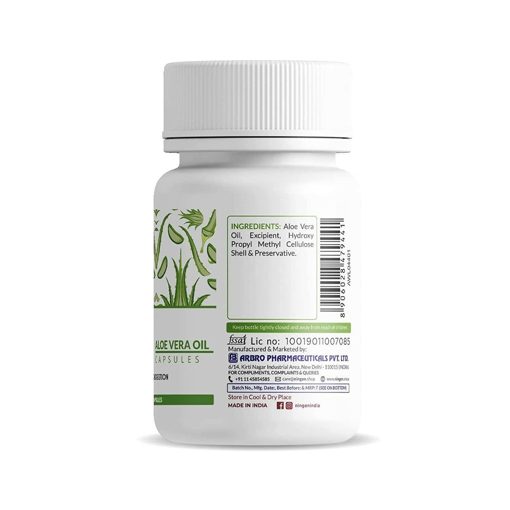 Ningen Aloe Vera Oil Capsules | Grocsy