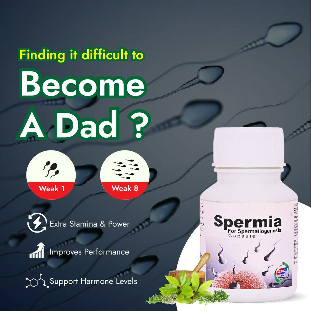 Hashmi Spermia Capsules – May Support Energy Levels, Vitality, and Physical Strength in Men | Grocsy