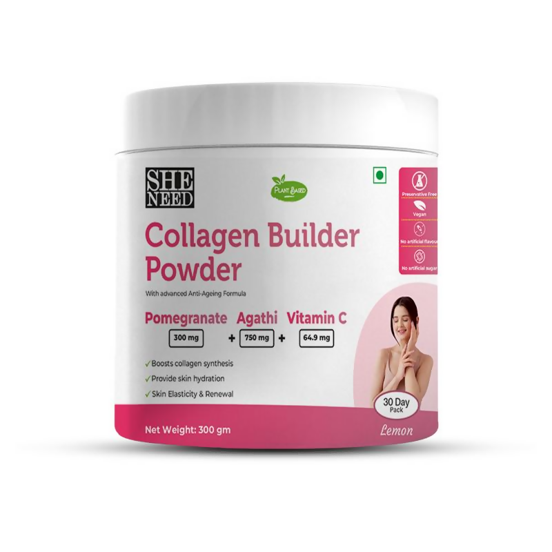 SheNeed Plant Based Collagen Builder Powder | Grocsy