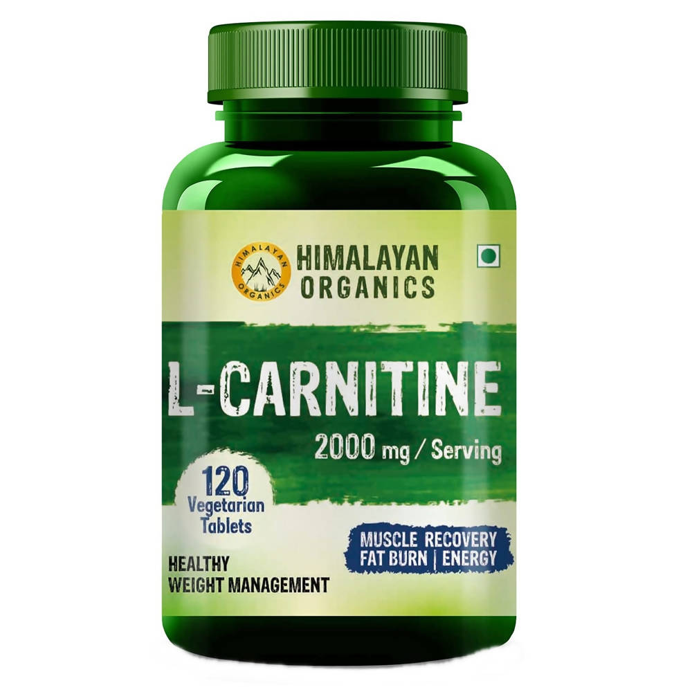 Himalayan Organics L Carnitine 2000mg/Serving Tablets | Grocsy
