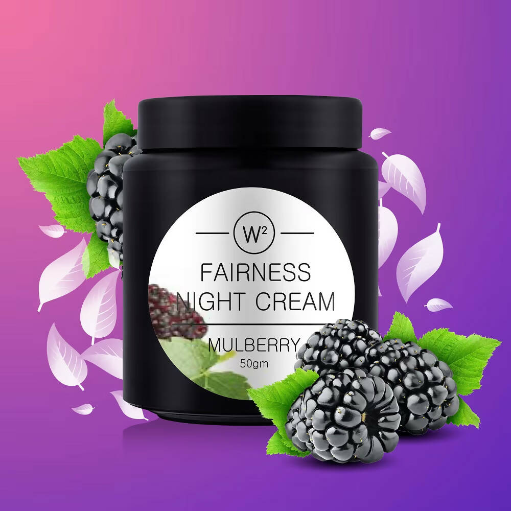 W2 Why Wait Mulberry Fairness Night Cream | Grocsy