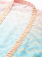 Ahalyaa Women's Traditional Wear Co-ods - Pink | Grocsy