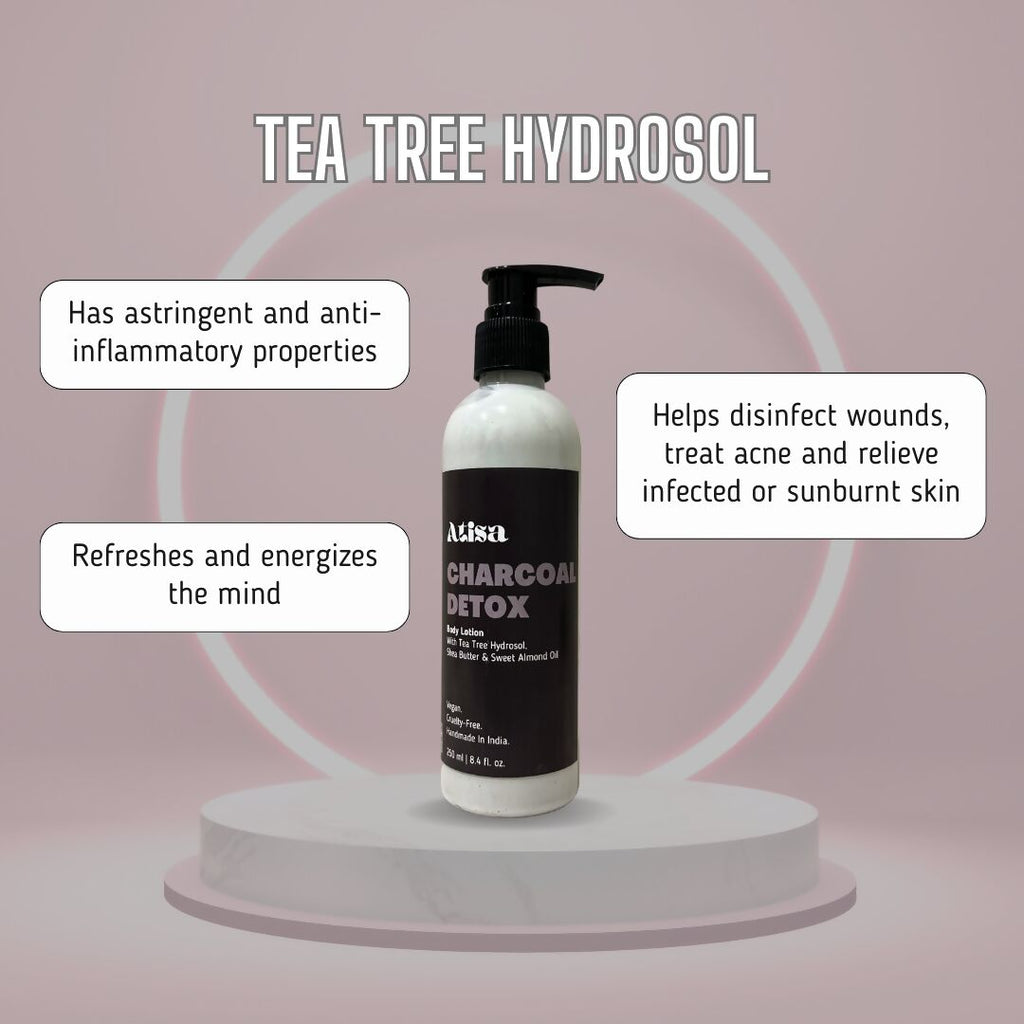 Atisa Charcoal Detox Body Lotion | Grocsy