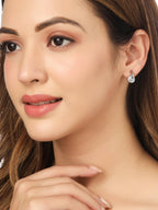 NVR Women Cz Studded Studs Earrings | Grocsy