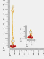 Ruby Raang Noor-E-Laal Pearl Tikka Set | Grocsy