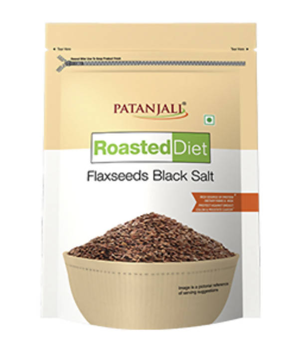 Patanjali Roasted Diet Faxseed Black Salt | Grocsy