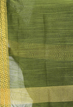 Mominos Fashion Moeza Handloom Cotton Mehndi Green Dupatta | Grocsy