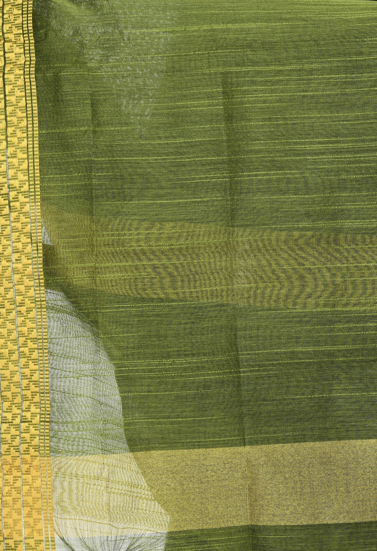 Mominos Fashion Moeza Handloom Cotton Mehndi Green Dupatta | Grocsy