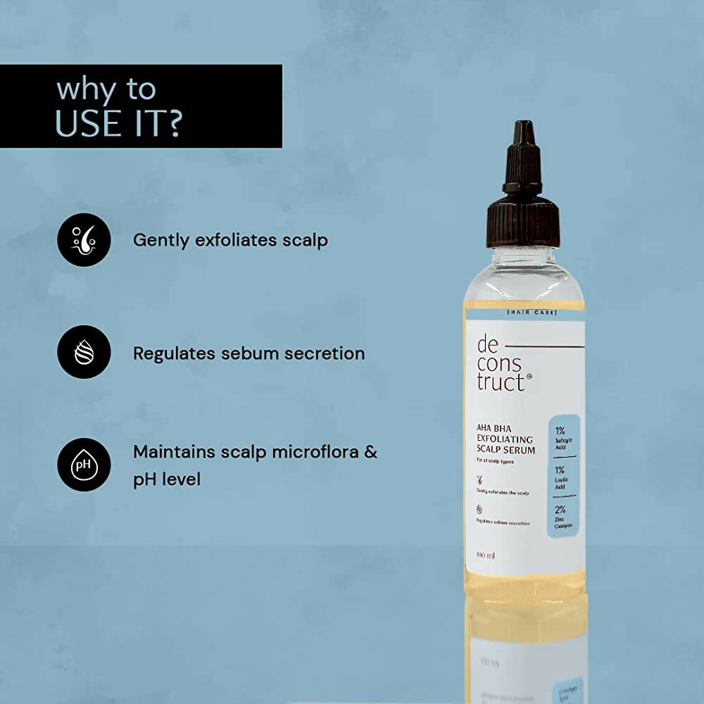 Deconstruct AHA BHA Exfoliating Scalp Serum | Grocsy