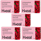 Haeal Exfoliating British Rose Soap | Grocsy