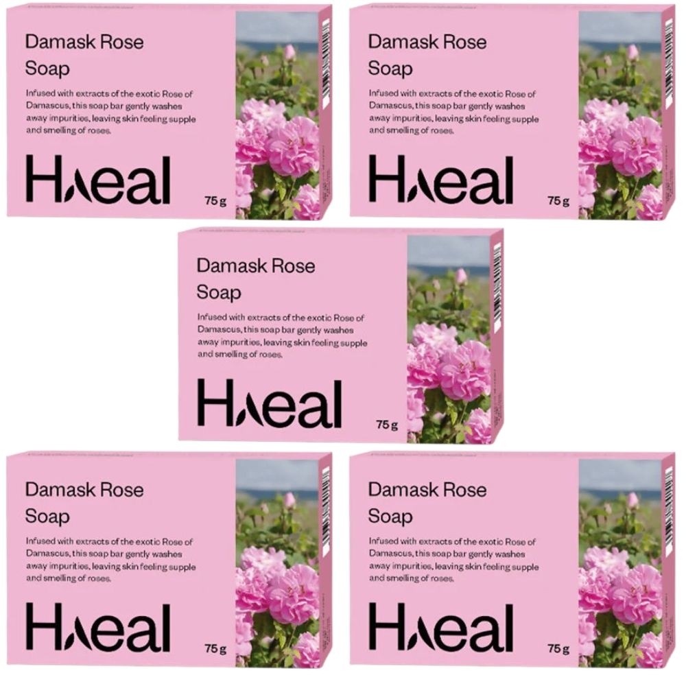 Haeal Damask Rose Soap | Grocsy