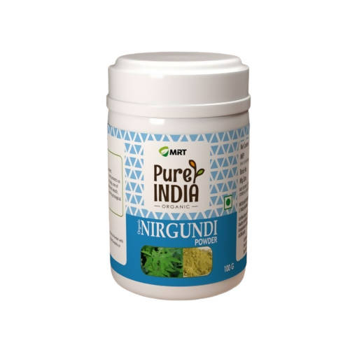 MRT Organics Pure India Nirgundi Powder | Grocsy