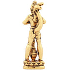 Estele Gold-Polished Hanumanji's showing Lord Rama in his Heart in standing position Idol for Home/Car Décor | Grocsy