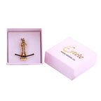 Estele Gold-Polished Hanumanji's showing Lord Rama in his Heart in standing position Idol for Home/Car Décor | Grocsy