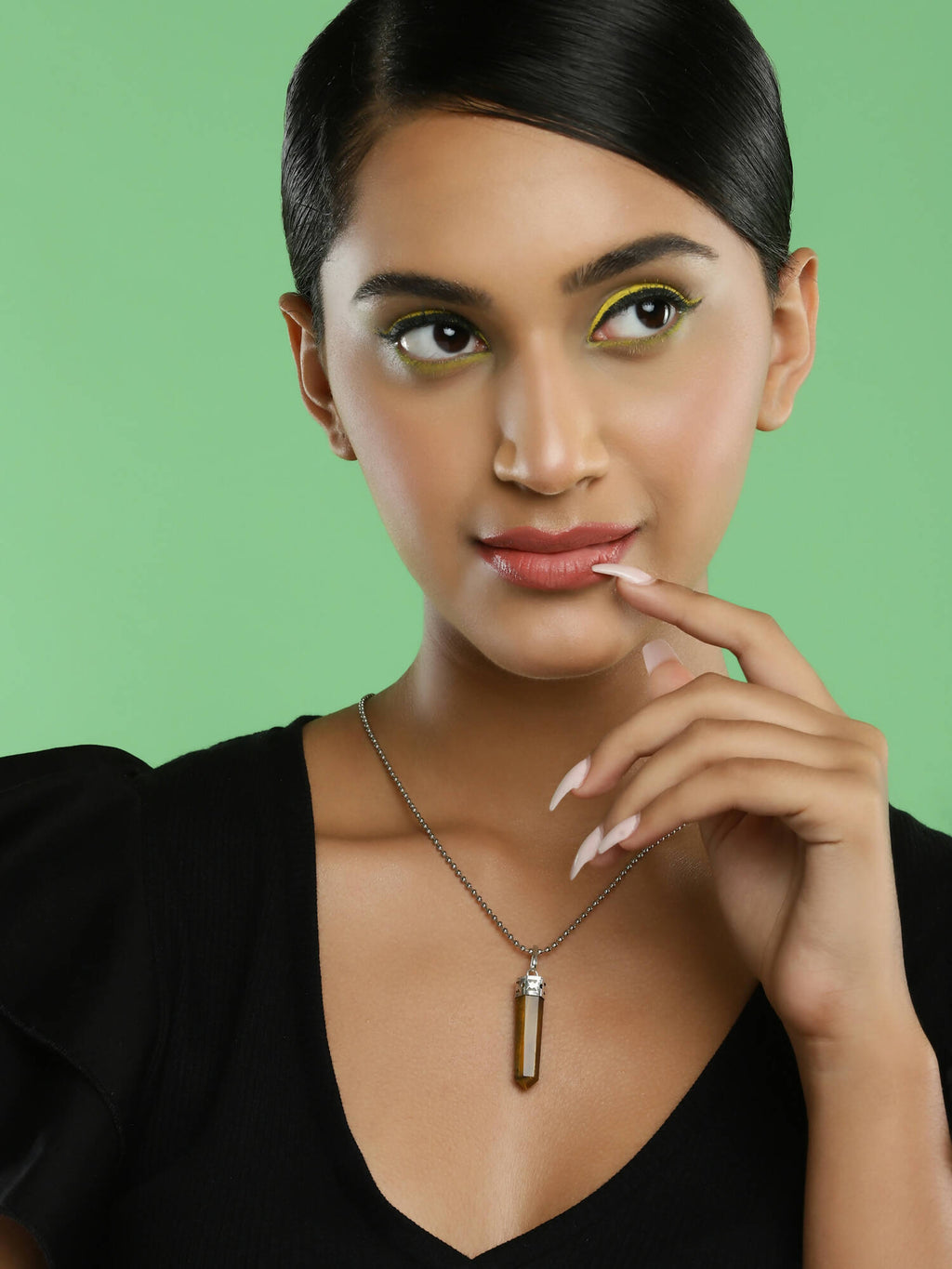 Women's Silver-Plated Chain - Ruby Raang | Grocsy