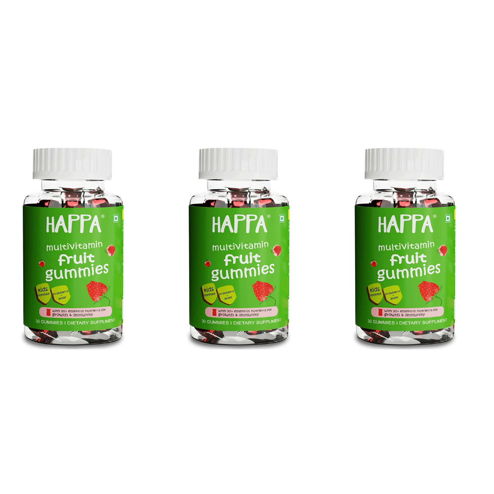 Happa Multivitamin Fruit Gummies For Kids | Grocsy