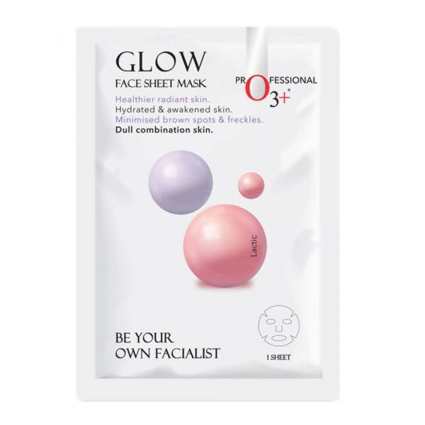 Professional O3+ Glow Face Sheet Mask | Grocsy