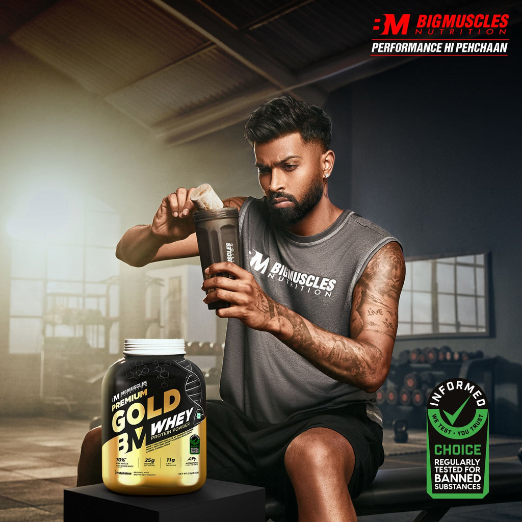 Big Muscles Nutrition Premium Gold Whey Protein | Grocsy