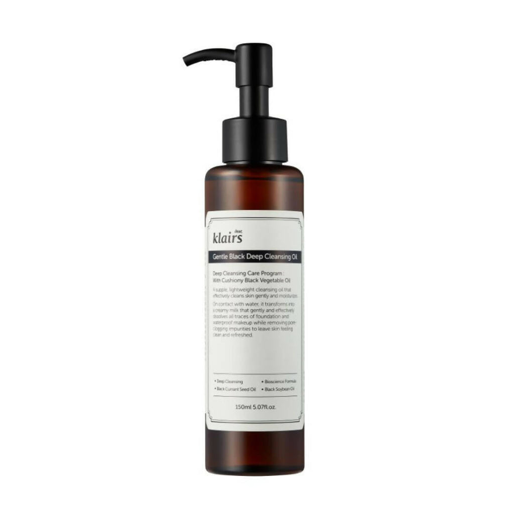 Dear Klairs Gentle Black Deep Cleansing Oil | Grocsy