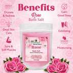 VedicAyurveda Mogra & Rose Bath Salt | Grocsy