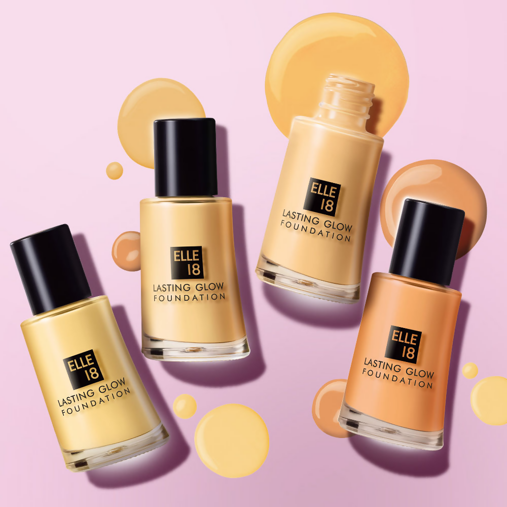 Elle 18 Lasting Glow Foundation - 02 Marble | Grocsy