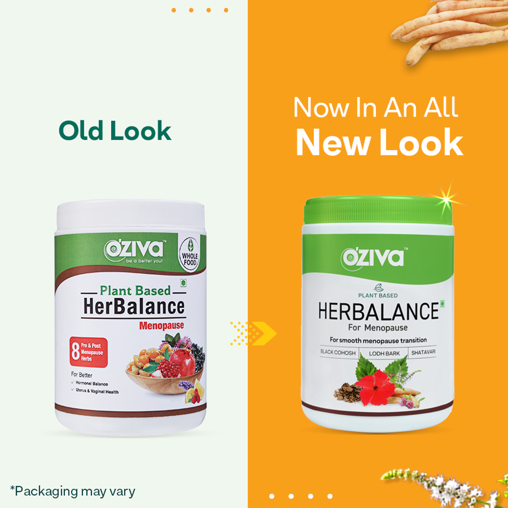 OZiva Plant Based HerBalance for Menopause | Grocsy