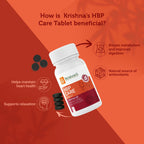 Krishna'S Herbal & Ayurveda Hbp Care Tablets | Grocsy