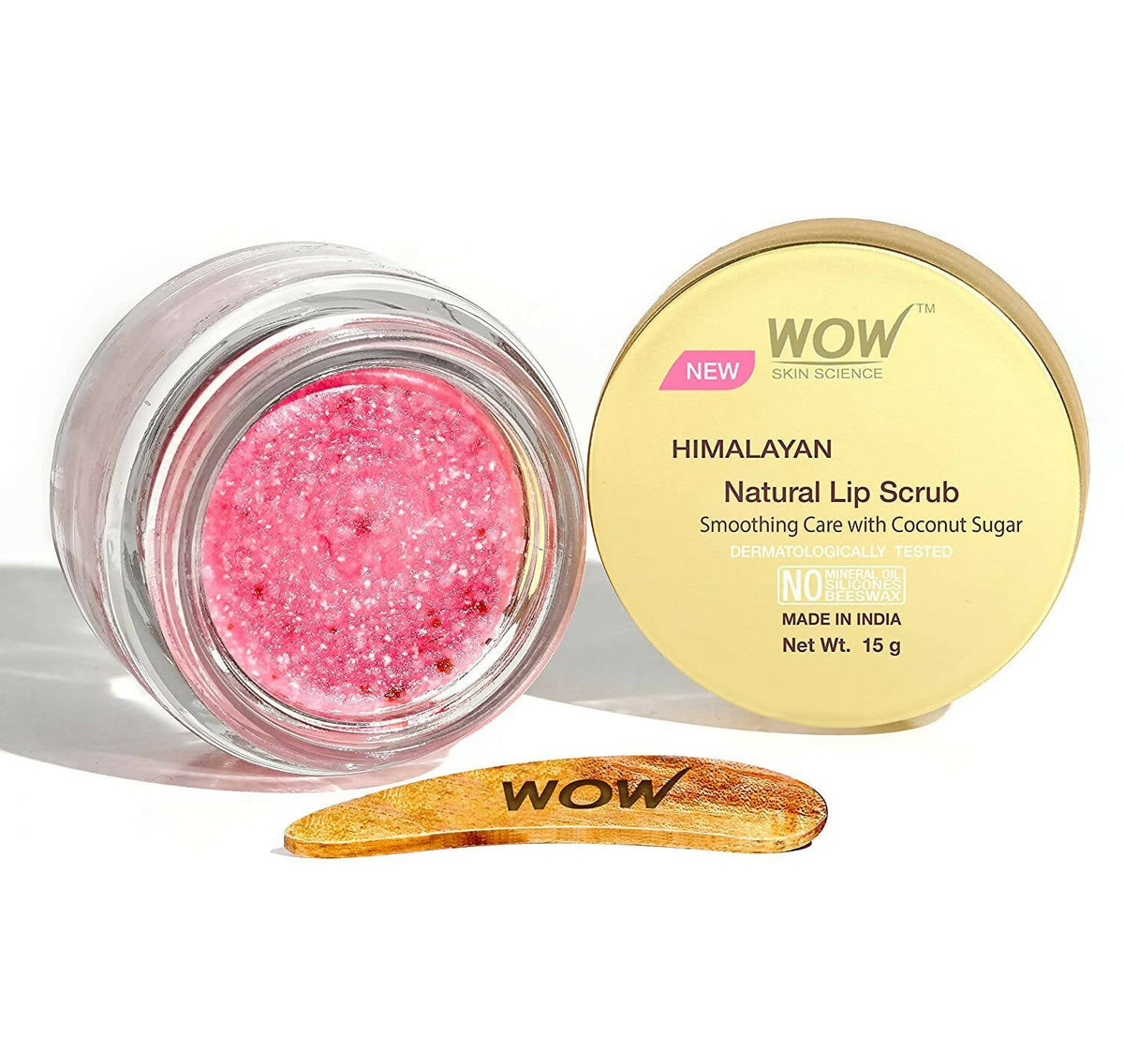 Wow Skin Science Himalayan Rose Lip Scrub | Grocsy