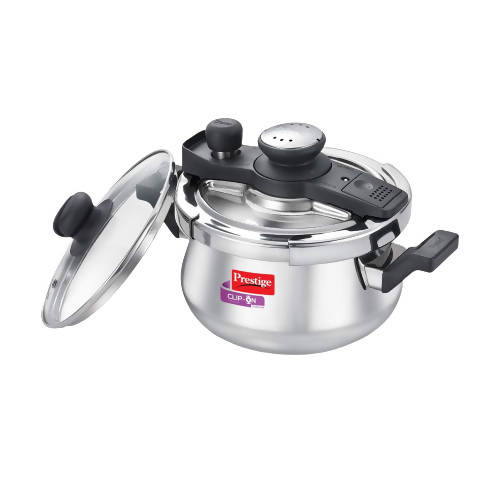 Prestige Clip On Svachh Stainless Steel Pressure Cooker | Grocsy
