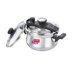 Prestige Clip On Svachh Stainless Steel Pressure Cooker | Grocsy