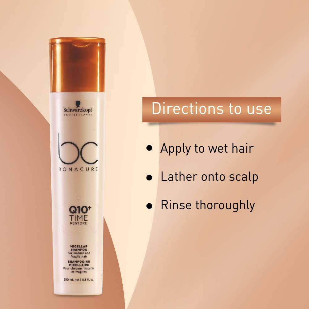 Schwarzkopf Professional BC Bonacure Q10 Time Restore Shampoo | Grocsy