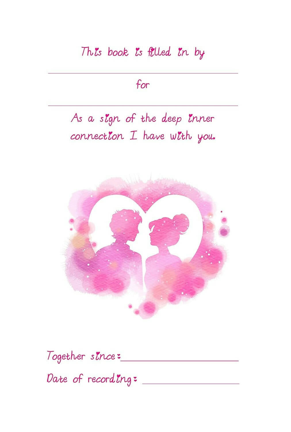 Pages Of Love What I Love About You And Our Memories: A Fill-In-The-Blank Gift | Grocsy