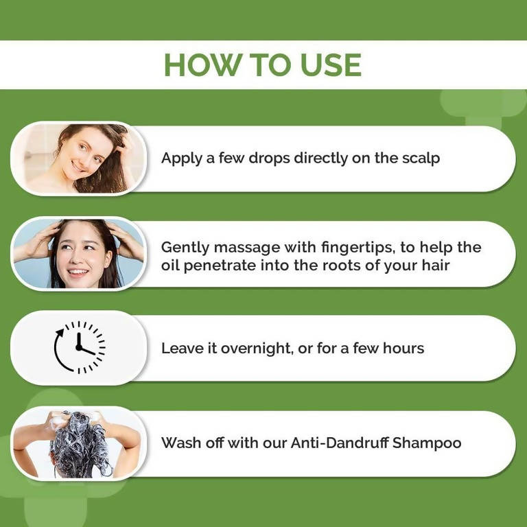 The Derma Co Anti-Dandruff Hair Oil For Dandruff & Itch Control | Grocsy