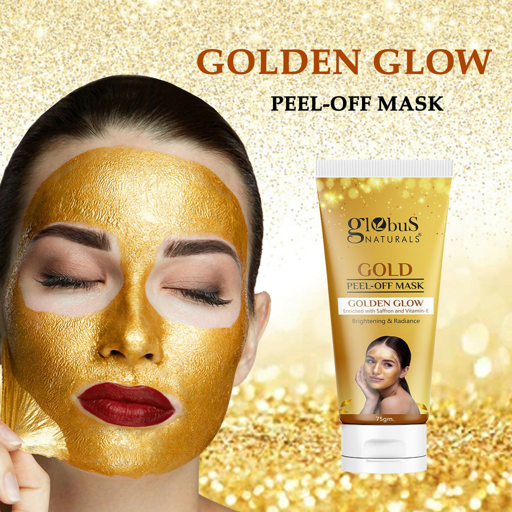 Globus Naturals Gold Peel Off Mask | Grocsy