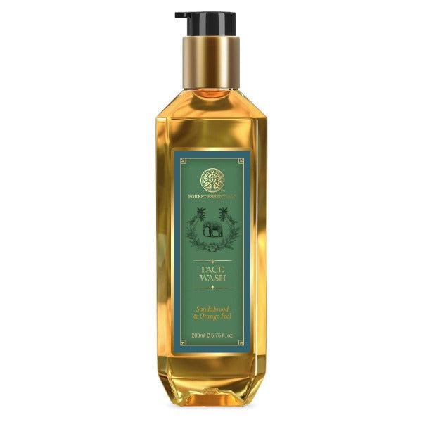 Forest Essentials Facial Cleanser Sandalwood & Orange Peel | Grocsy