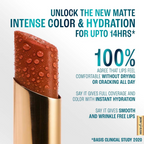 Lakme 9to5 Hya Matte Lipstick - Bold Berry | Grocsy
