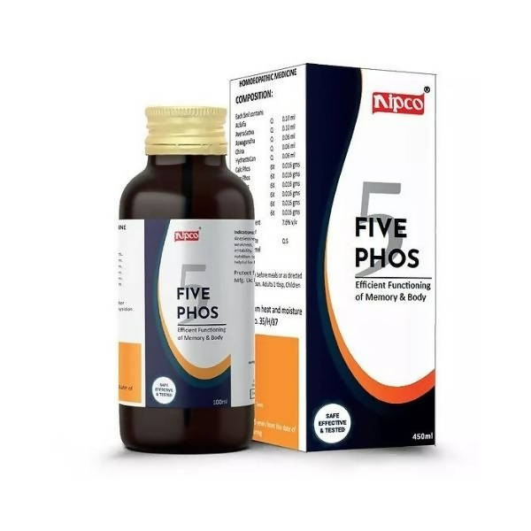 Nipco Homeopathy Five Phos Syrup | Grocsy