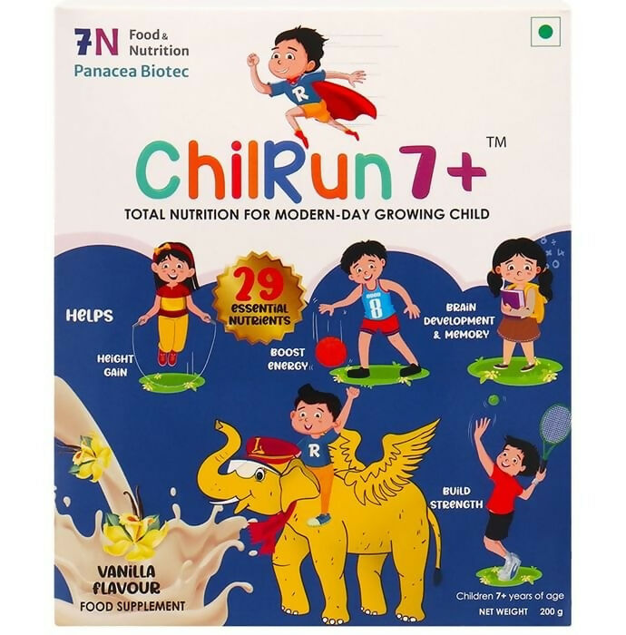Chilrun 7+ Drink with Almond & Oats For Modern Day Growing Children Vanilla | Grocsy