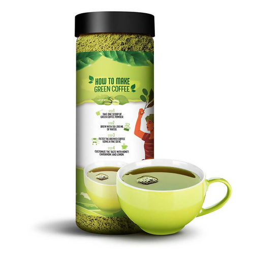 Bevzilla Fatloss Green Coffee Powder | Grocsy