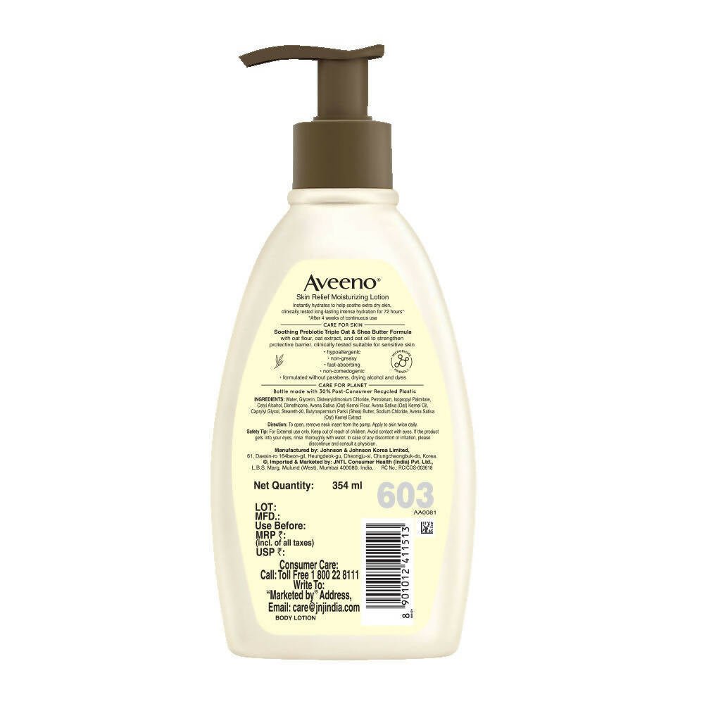 Aveeno Skin Relief Moisturizing Lotion For Sensitive Skin | Grocsy