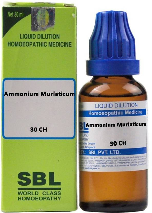 SBL Homeopathy Ammonium Muriaticum Dilution | Grocsy