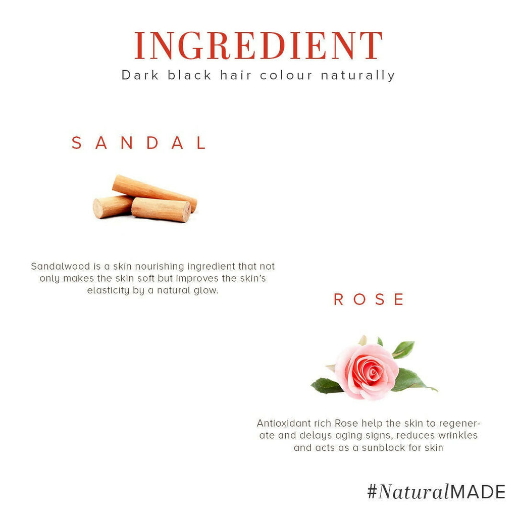 Khadi Natural Sandalwood & Rose Face Pack | Grocsy